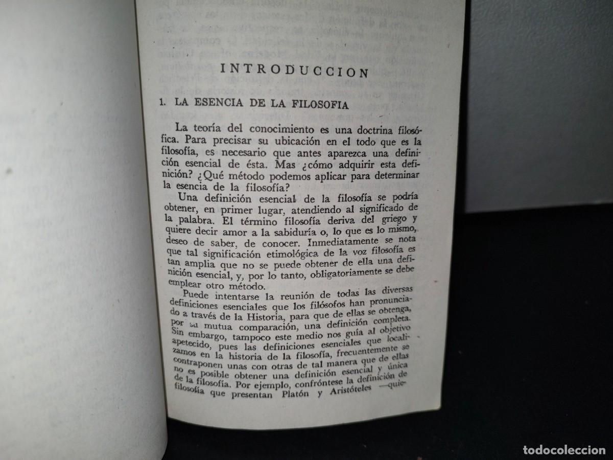 Libros de segunda mano: 180- TEOR&Iacute;A DEL CONOCIMIENTO - J. HESSEN - Foto 6