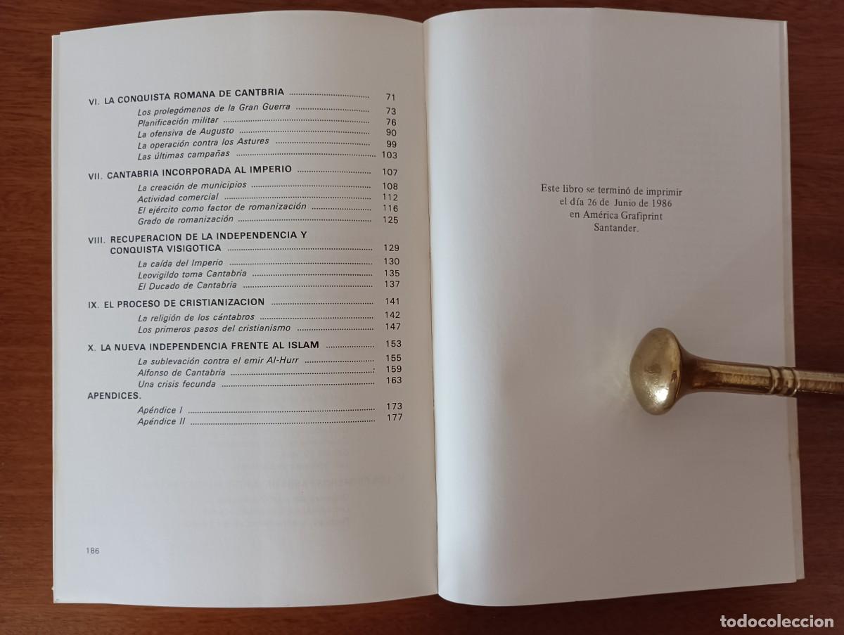 Libros de segunda mano: CANTABRIA ANTIGUA JOAQUIN GONZALEZ ECHEGARAY - Foto 5