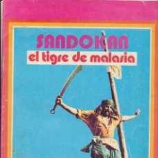 Libros de segunda mano: LIBRO FINO GRANDE - SANDOKAN EL TIGRE DE MALASIA. VULCANO