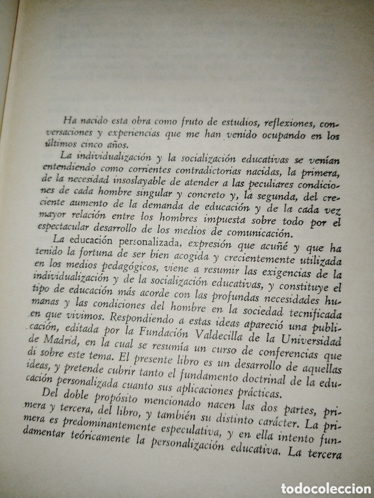 Libros de segunda mano: Educaci&oacute;n personalizada. V&iacute;ctor Garc&iacute;a Hoz. - Foto 3