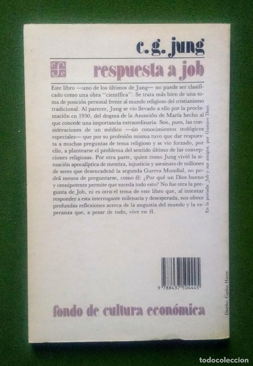 Libros de segunda mano: RESPUESTA A JOB - C. G. JUNG - Foto 2