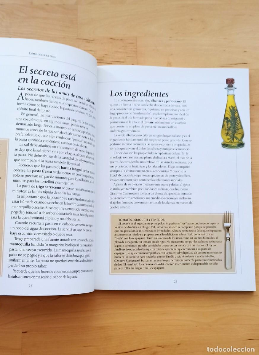 Libros de segunda mano: El libro de la pasta y pizza - Iona Purt&iacute; - Foto 3