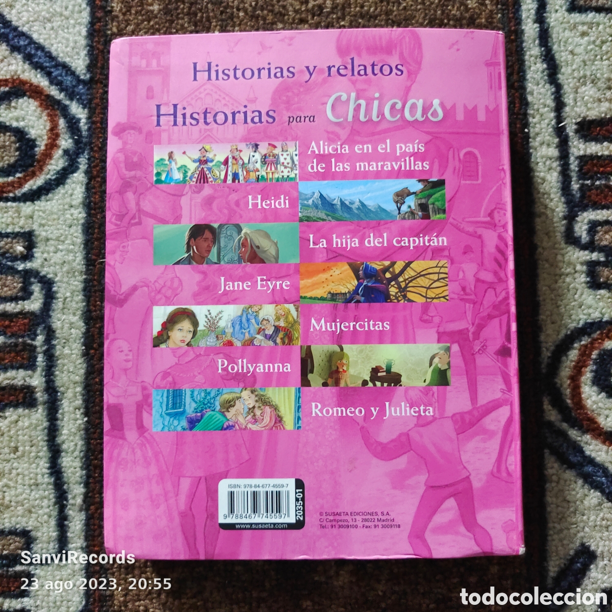 Libros de segunda mano: HISTORIAS PARA CHICAS (SUSAETA) - Foto 2