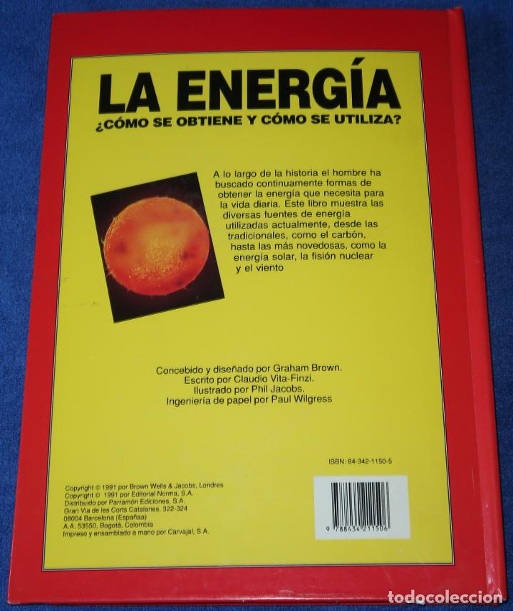 Libros de segunda mano: La energ&iacute;a - Libro POP-UP - Graham Brown - Parram&oacute;n (1991) &iexcl;Impecable! - Foto 5