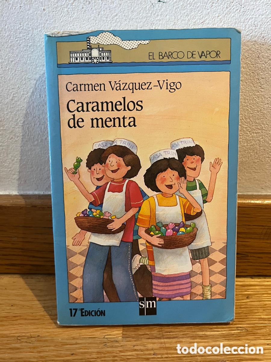 Libros de segunda mano: Caramelos de menta Carmen V&aacute;zquez Vigo - Foto 1