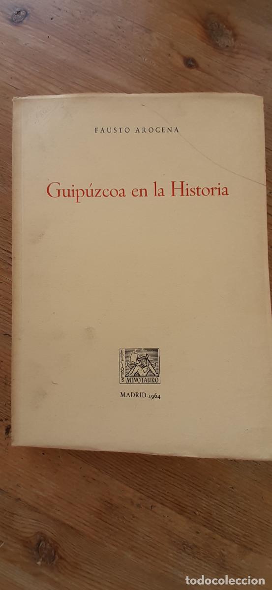 Libros de segunda mano: Guip&uacute;zcoa en la Historia. - Foto 1