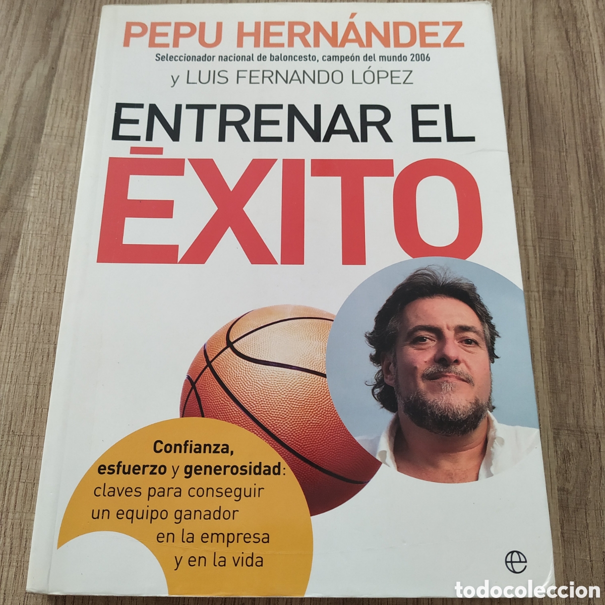 Libros de segunda mano: Entrenar el &eacute;xito. Pepu Hern&aacute;ndez - Foto 1