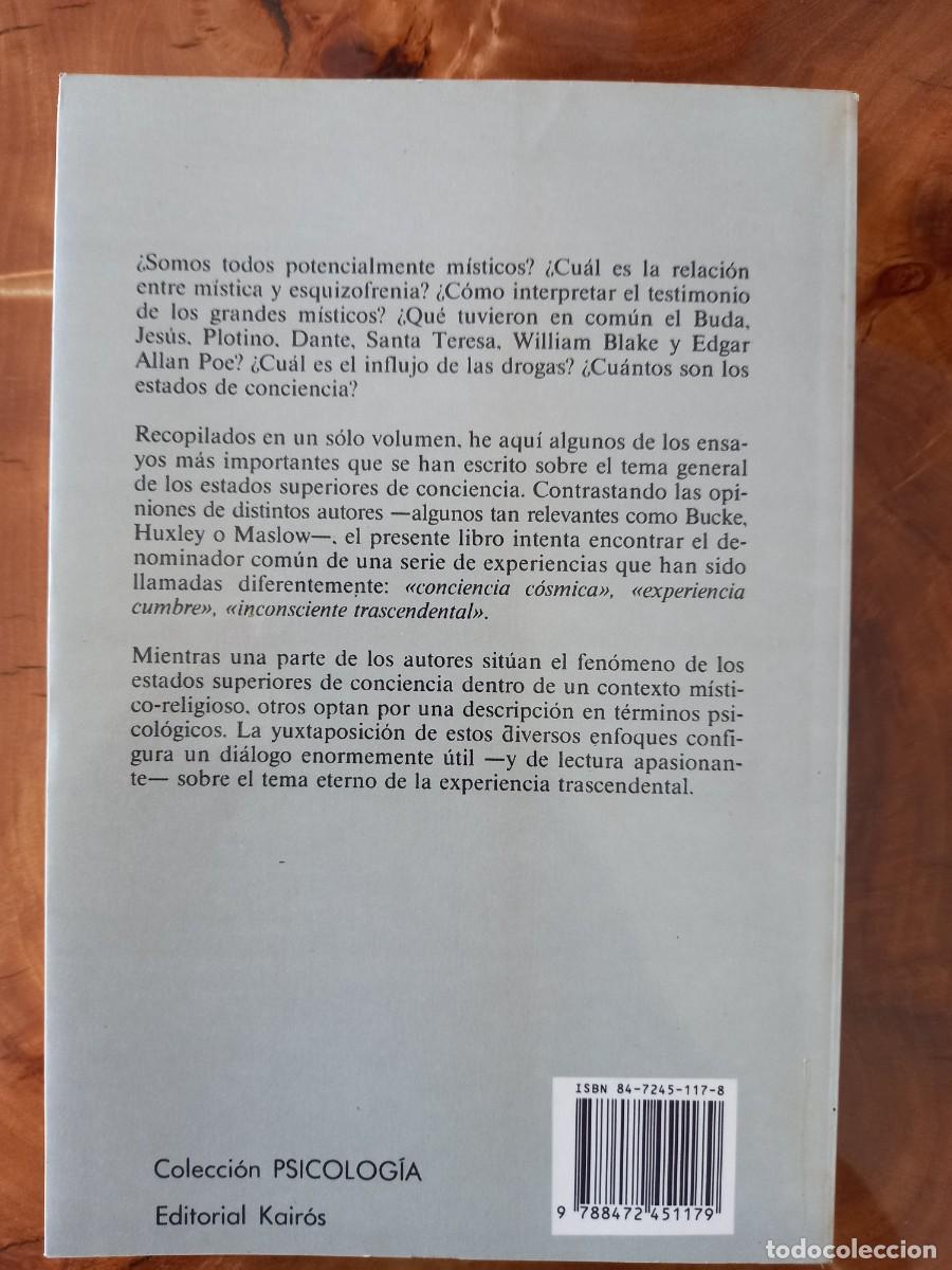 Libros de segunda mano: LA EXPERIENCIA M&Iacute;STICA - VV.AA - ED. KAIR&Oacute;S - 1990 - Foto 2