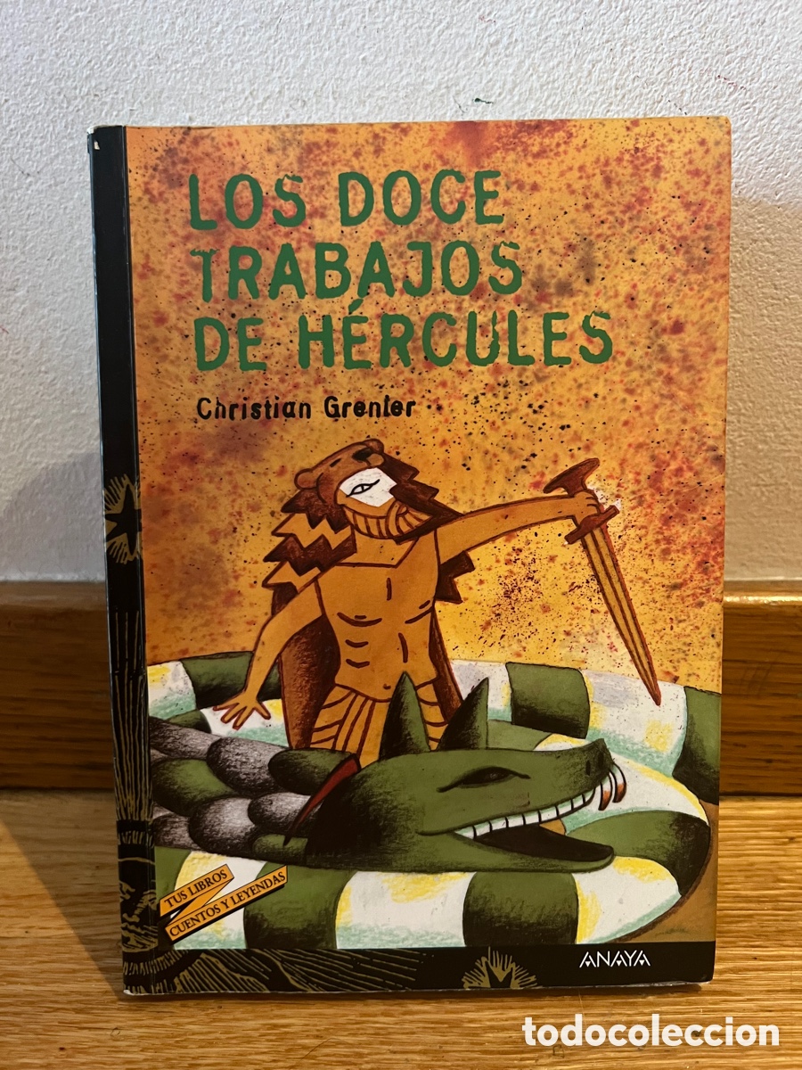 Libros de segunda mano: Los doce trabajos de h&eacute;rcules Christian Grenter - Foto 1