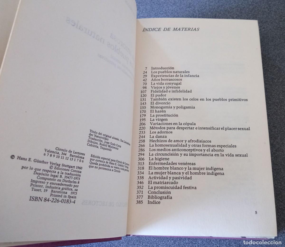 Libros de segunda mano: Vida Amorosa De Los Pueblos Naturales Adolf Tullmann - Foto 4