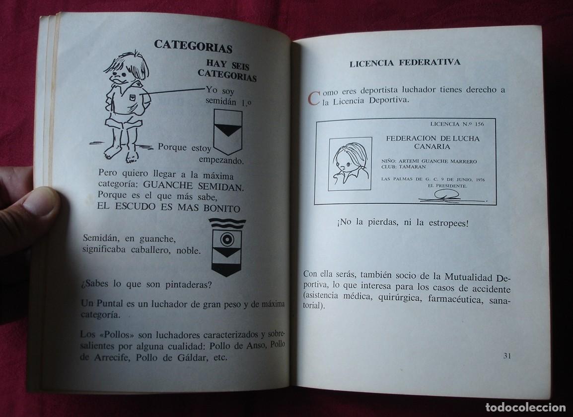 Libros de segunda mano: Cat&oacute;n de Lucha Canaria. - Foto 5