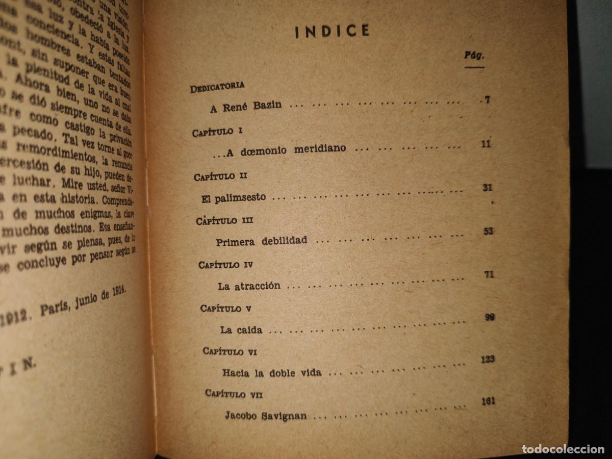 Libros de segunda mano: 181- EL DEMONIO DE MEDIOD&Iacute;A - PAUL BOURGET - 1956 - Foto 6