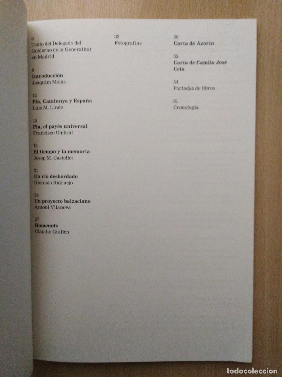 Libros de segunda mano: EL MADRID DE JOSEP PLA. AA.VV. - Foto 5
