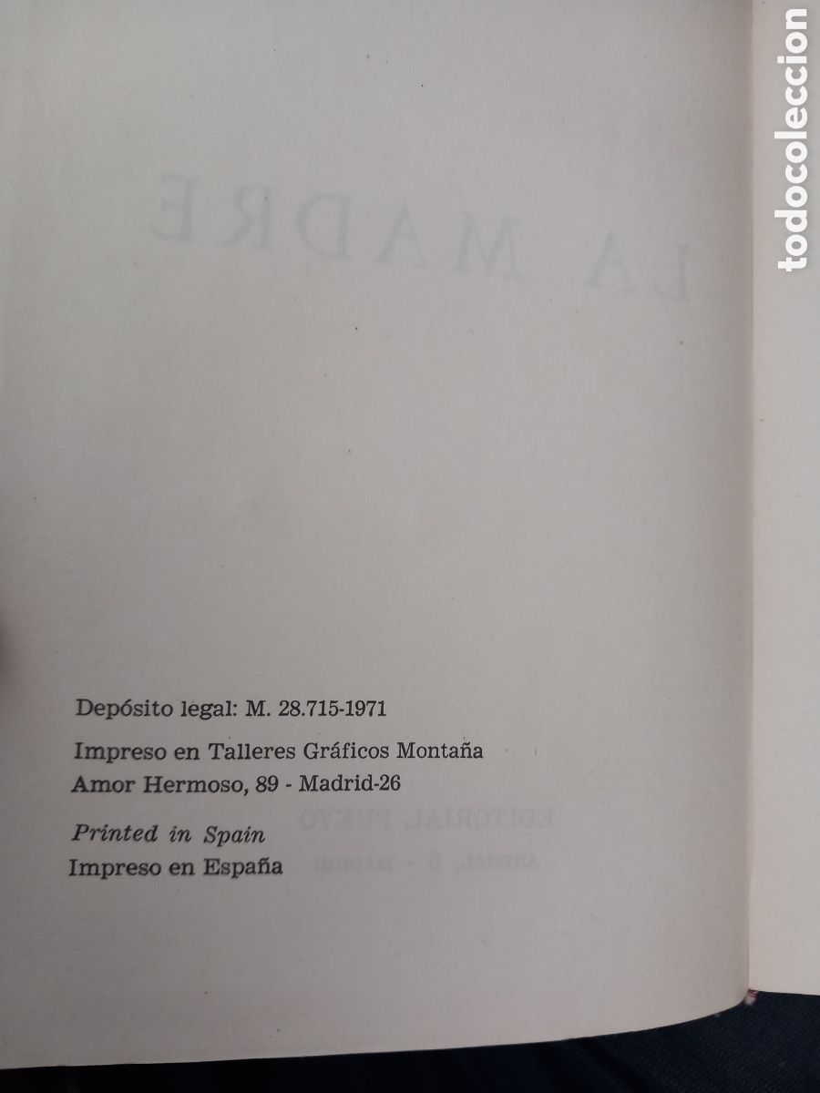 Libros de segunda mano: La madre clasicos universales - Foto 4
