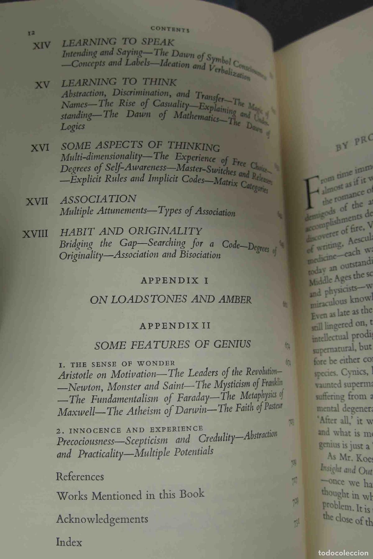 Libros de segunda mano: THE ACT OF CREATION. ARTHUR KOESTLER - Foto 6