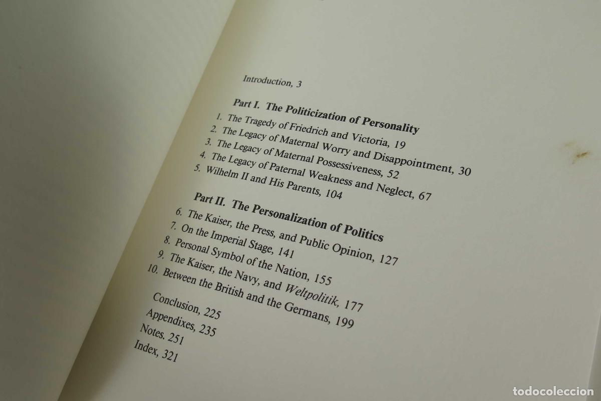 Libros de segunda mano: Wilhelm II and the Germans. Thomas August Kohut - Foto 2