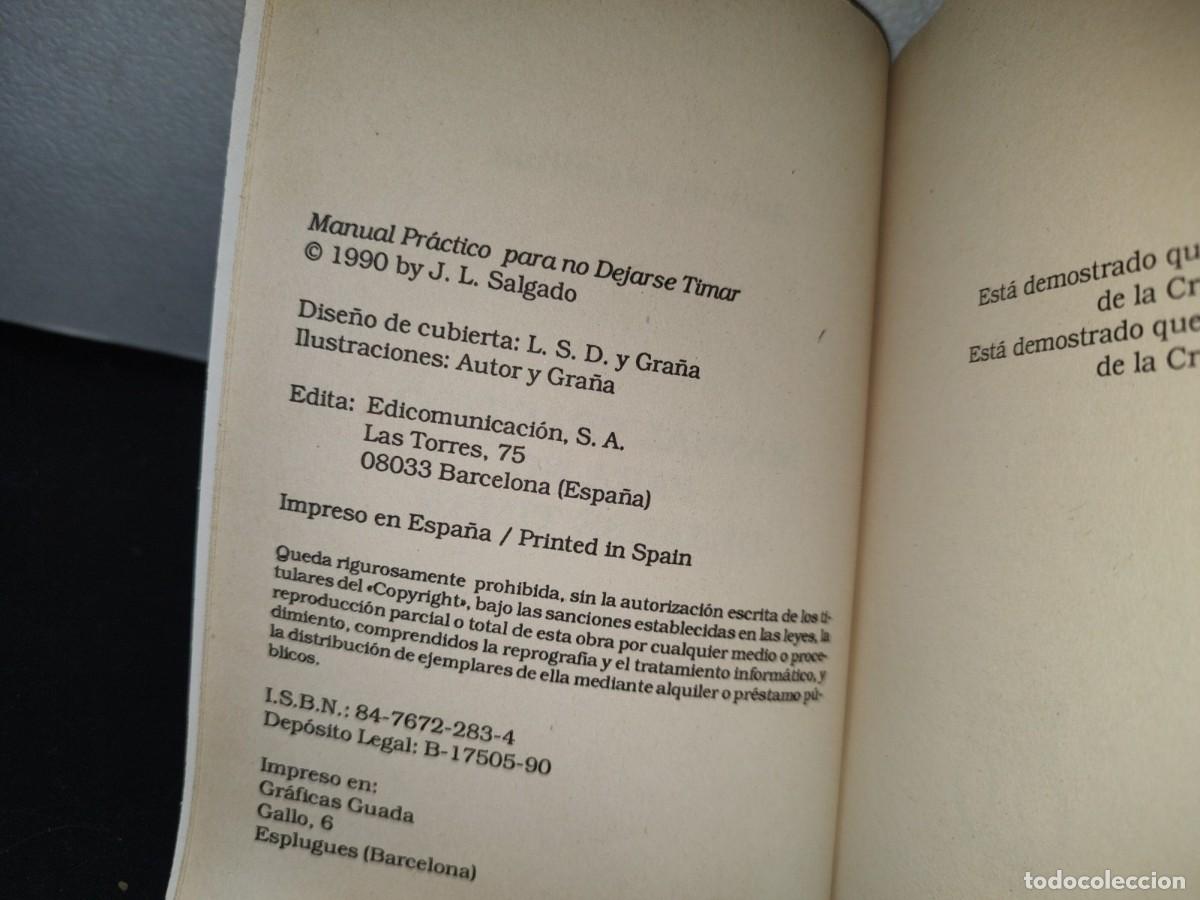 Libros de segunda mano: 181- MANUAL PR&Aacute;CTICO PARA NO DEJARSE TIMAR - ANTHONY HAMILTON - Foto 5