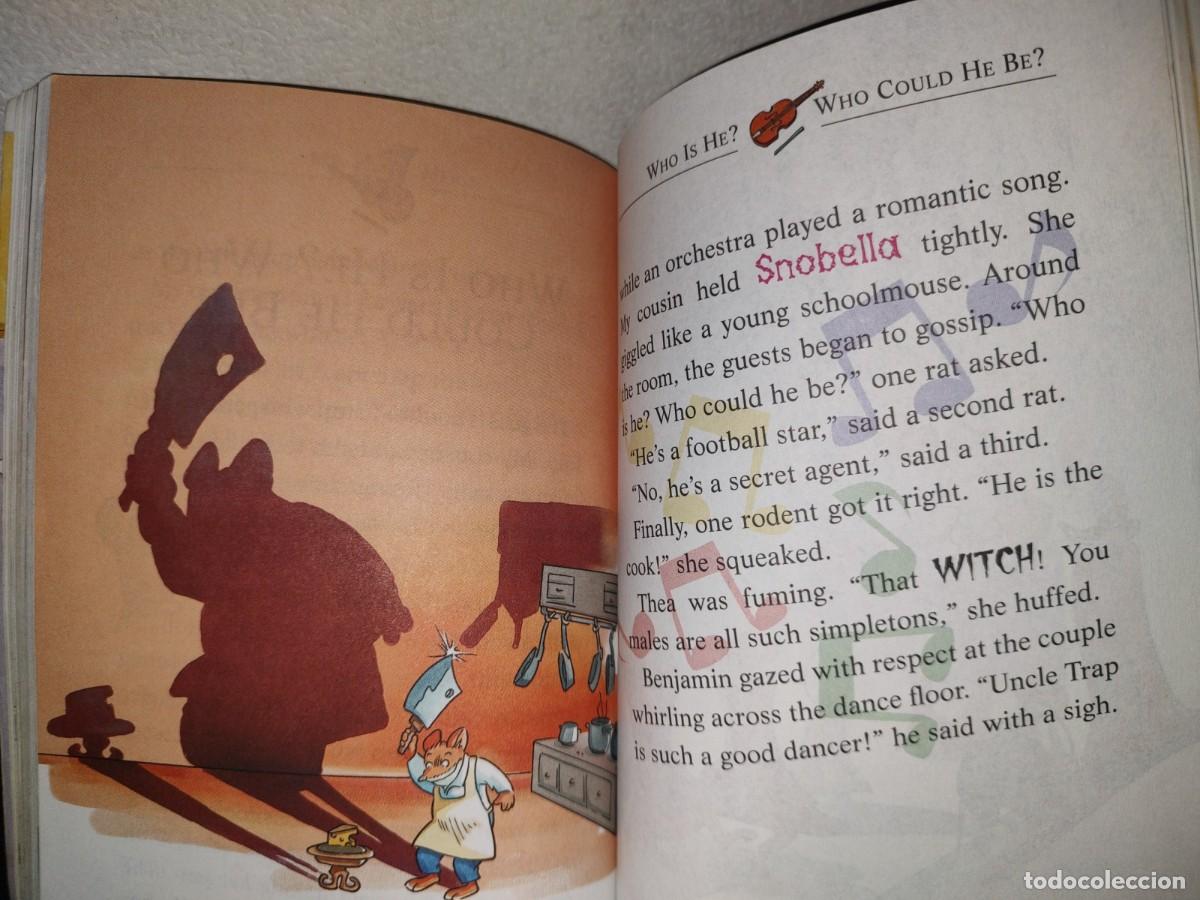 Libros de segunda mano: 180- RED PIZZAS FOR A BLUE COUNT - GERONIMO STILTON - FIRST SCHOLASTIC PRINTING, MAY 2004 - Foto 9