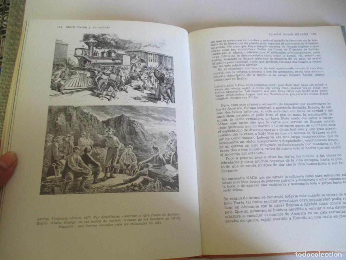 Libros de segunda mano: JUSTIN KAPLAN Mark Twain y su mundo W22053 - Foto 3
