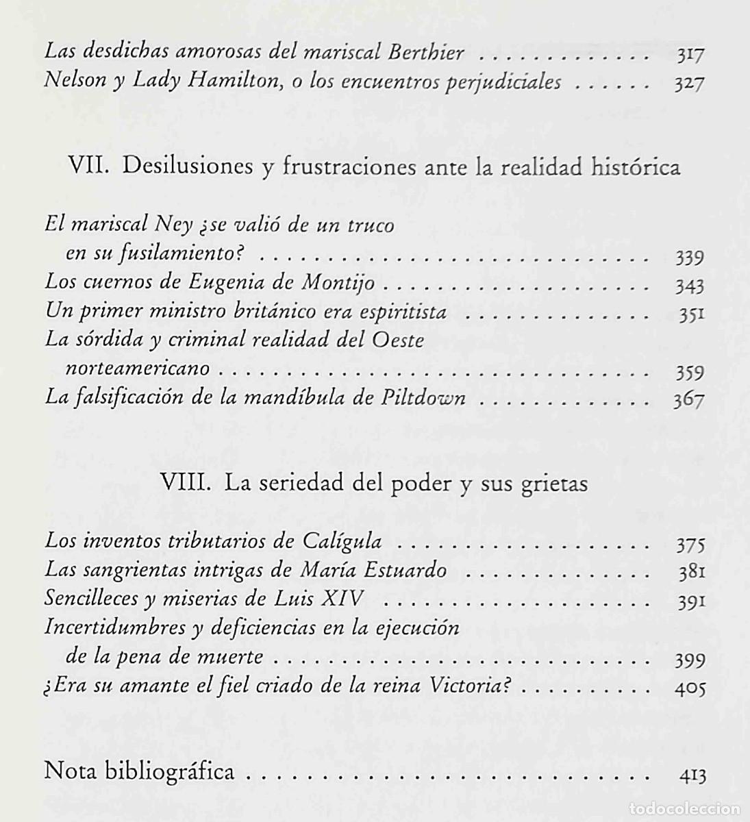 Libros de segunda mano: El reverso de la historia 1 (Pedro Voltes) C&iacute;rculo de lectores. - Foto 4