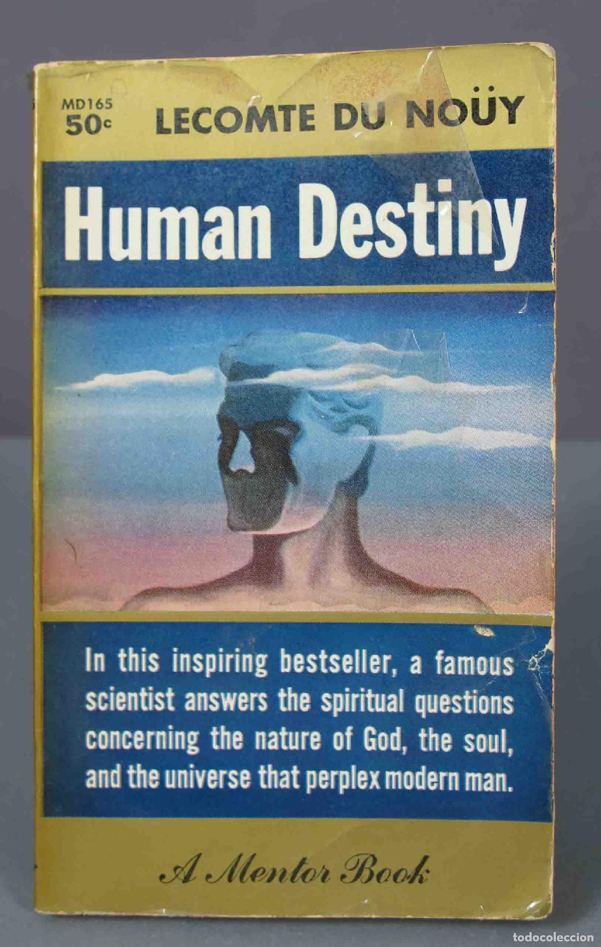 Libros de segunda mano: Human Destiny. Lecomte du Nouy - Foto 1