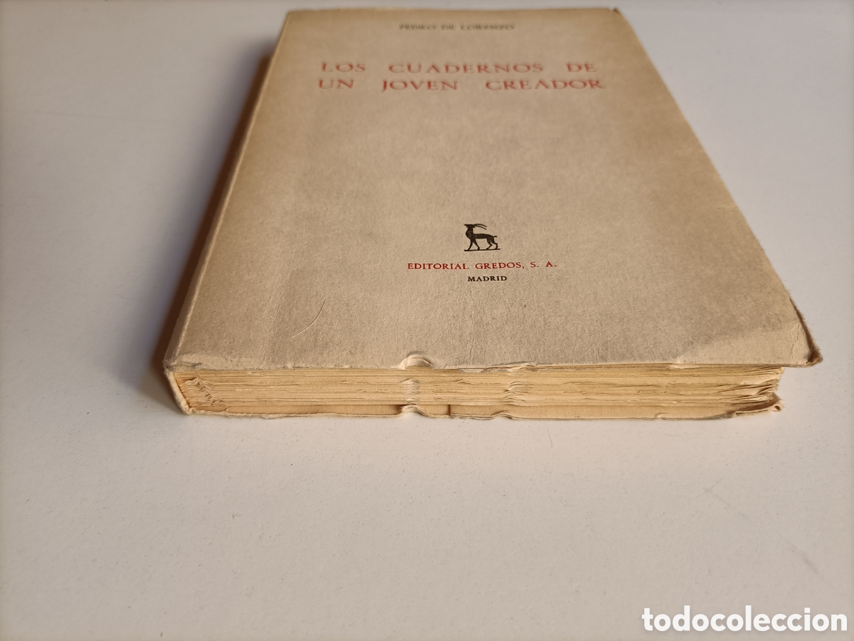 Libros de segunda mano: Los cuadernos de un joven creador. Pedro De Lorenzo - Foto 2