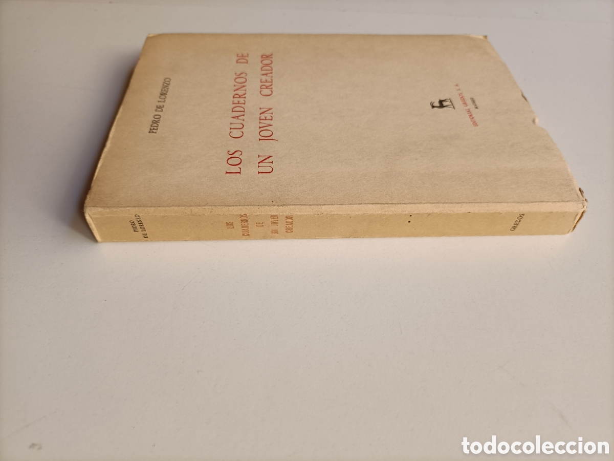 Libros de segunda mano: Los cuadernos de un joven creador. Pedro De Lorenzo - Foto 3
