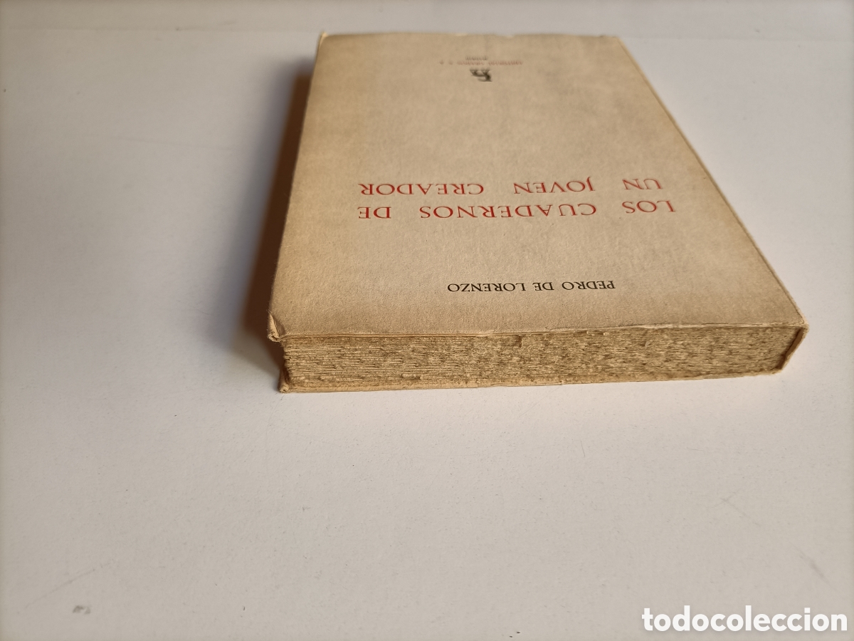 Libros de segunda mano: Los cuadernos de un joven creador. Pedro De Lorenzo - Foto 4