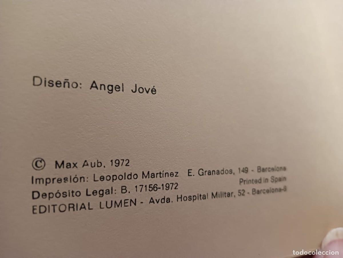 Libros de segunda mano: Libro del autor Max Aub - Foto 3