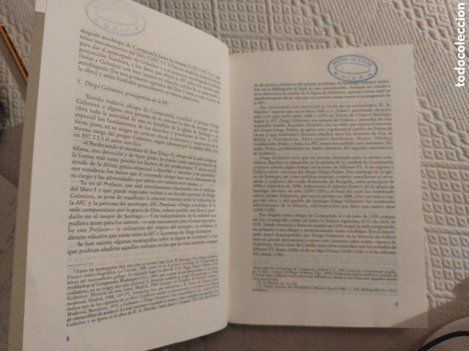 Libros de segunda mano: Historia compostelana /Moreno Cartelle, dir. - Foto 2