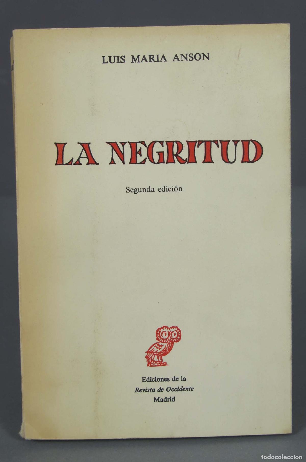 Libros de segunda mano: La negritud. Ans&oacute;n - Foto 1