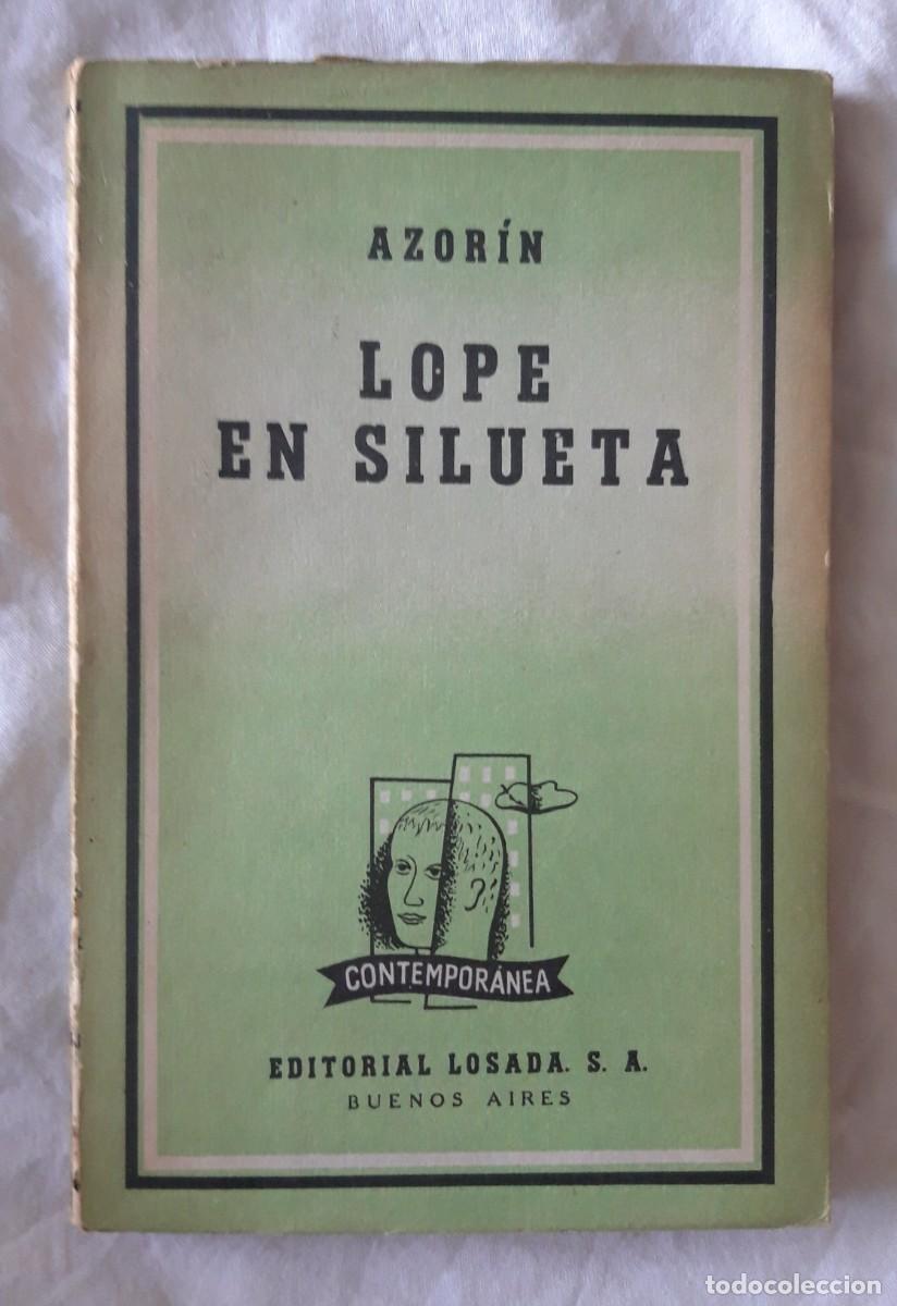 Libros de segunda mano: Lope en Silueta Azorin - Foto 1