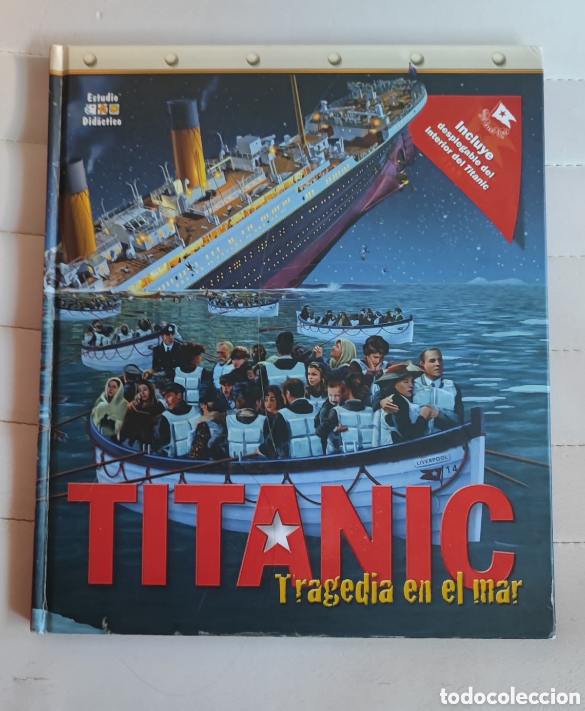 Libros de segunda mano: Libro Titanic - Tragedia en el mar - Philip Wilkinson - Foto 1