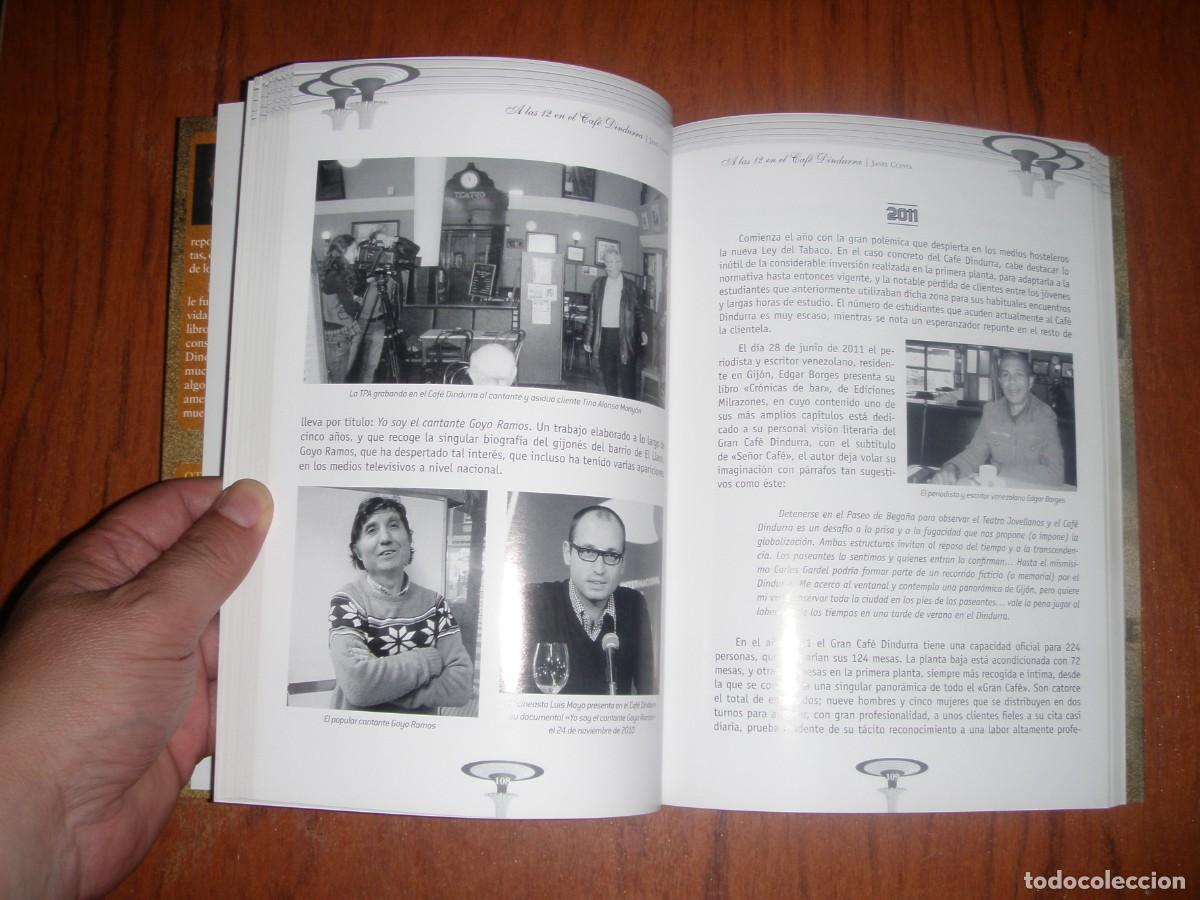 Libros de segunda mano: LIBRO A LAS 12 EN EL CAFE DINDURRA UNICO!!!! - Foto 6