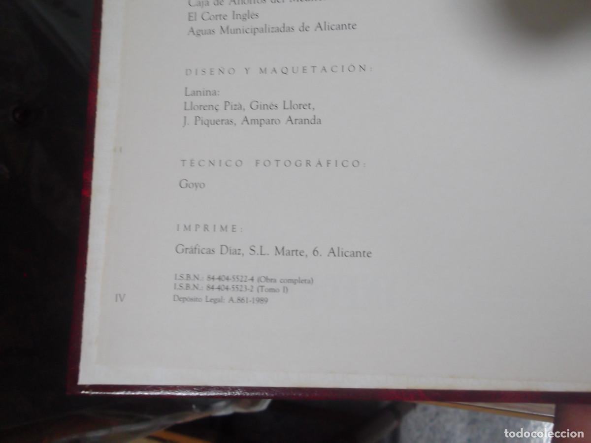 Libros de segunda mano: HISTORIA DE ALICANTE - 2 TOMOS - INFORMACION. - Foto 4