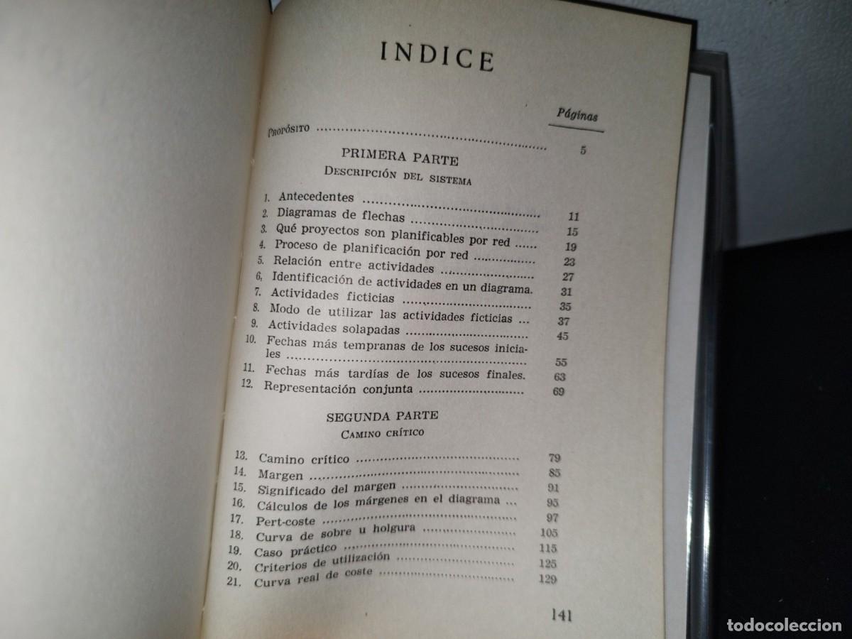 Libros de segunda mano: 25- EL PERT - A. COLLANTES D&Iacute;AZ - 1974 - Foto 6
