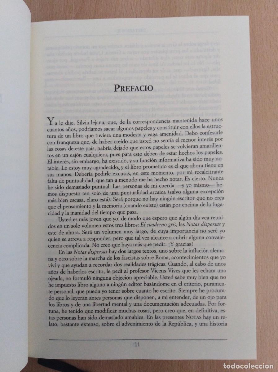 Libros de segunda mano: DIETARIOS (II). Josep Pla. - Foto 7