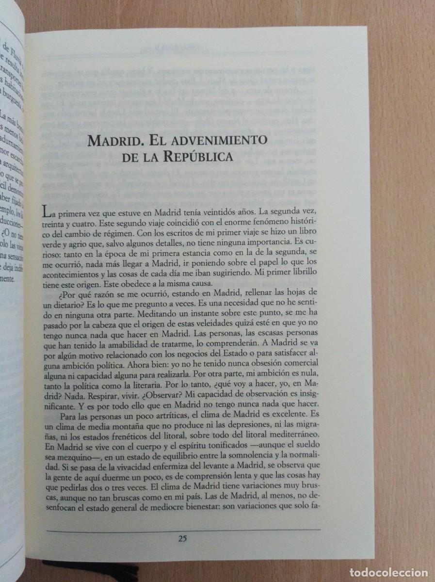 Libros de segunda mano: DIETARIOS (II). Josep Pla. - Foto 8