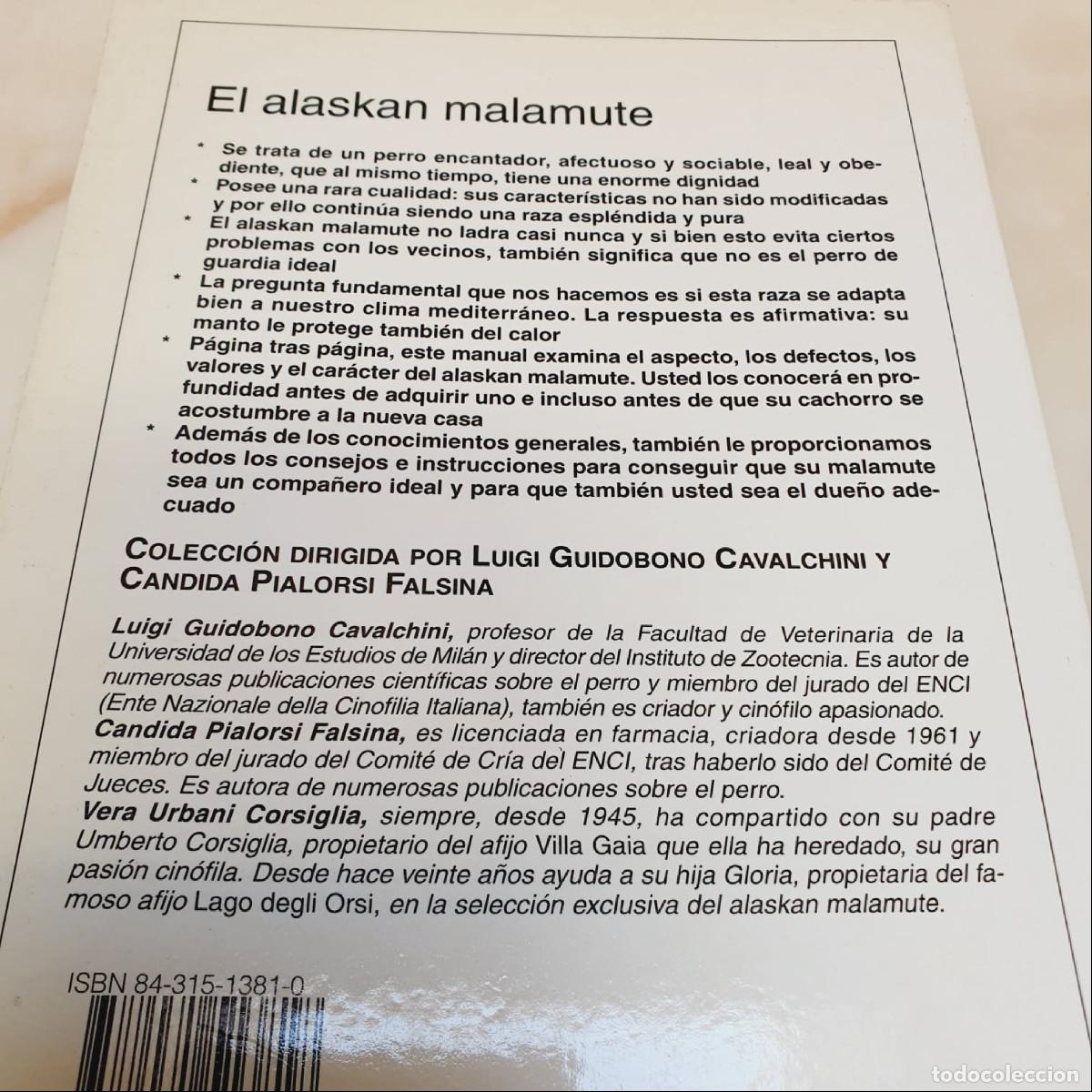 Libros de segunda mano: LIBRO-EL ALASKAN MALAMUTE-PERROS DE CAZA-DEVECCHI - Foto 4