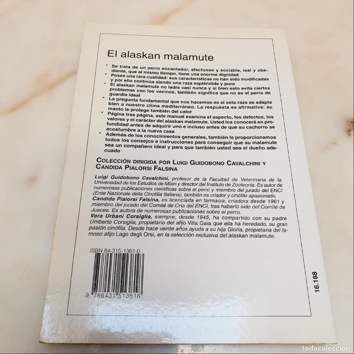 Libros de segunda mano: LIBRO-EL ALASKAN MALAMUTE-PERROS DE CAZA-DEVECCHI - Foto 5