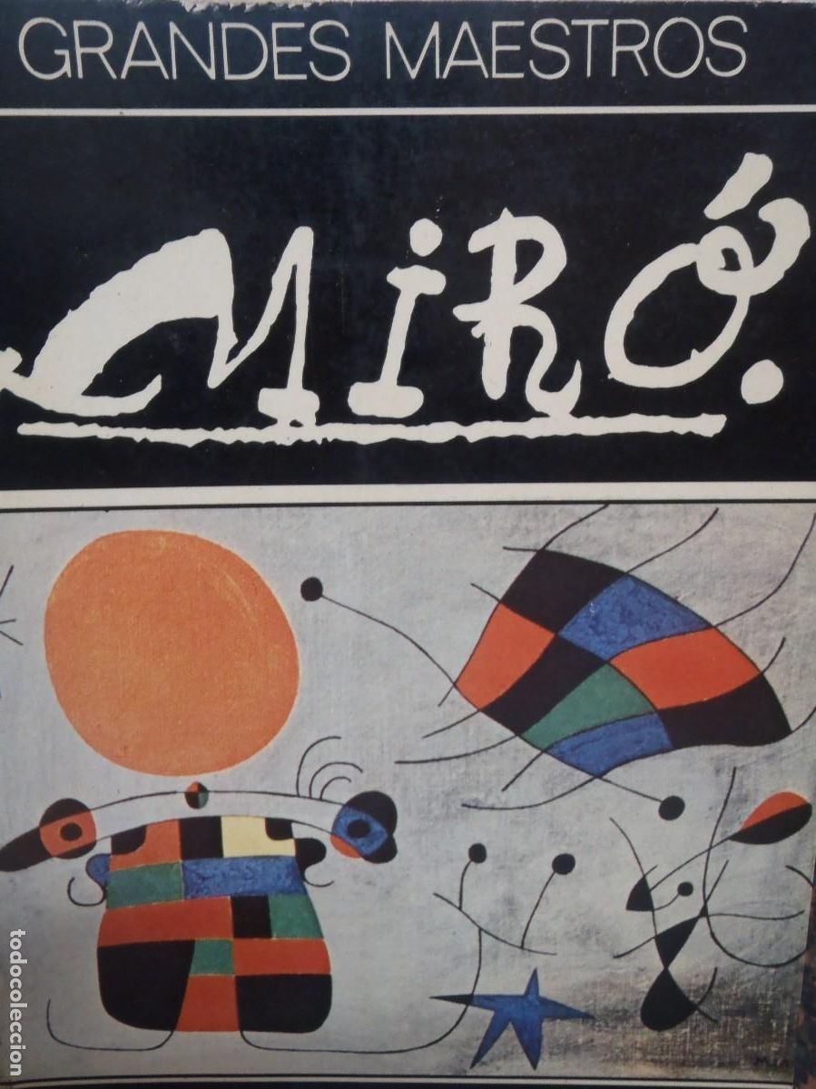 Libros de segunda mano: MIRO - GRANDES MAESTROS - DAIMON - 1976 - Foto 1