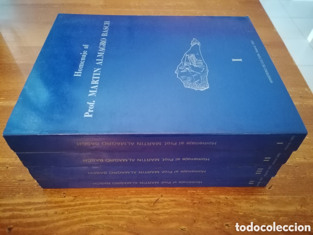 Libros de segunda mano: HOMENAJE AL PROFESOR MART&Iacute;N ALMAGRO BASCH. 4 TOMOS ( OBRA COMPLETA ) - Foto 3