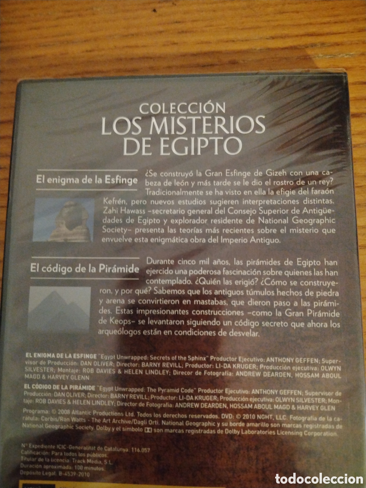 Libros de segunda mano: Los misterios de Egipto. Dos DVDs - Foto 3