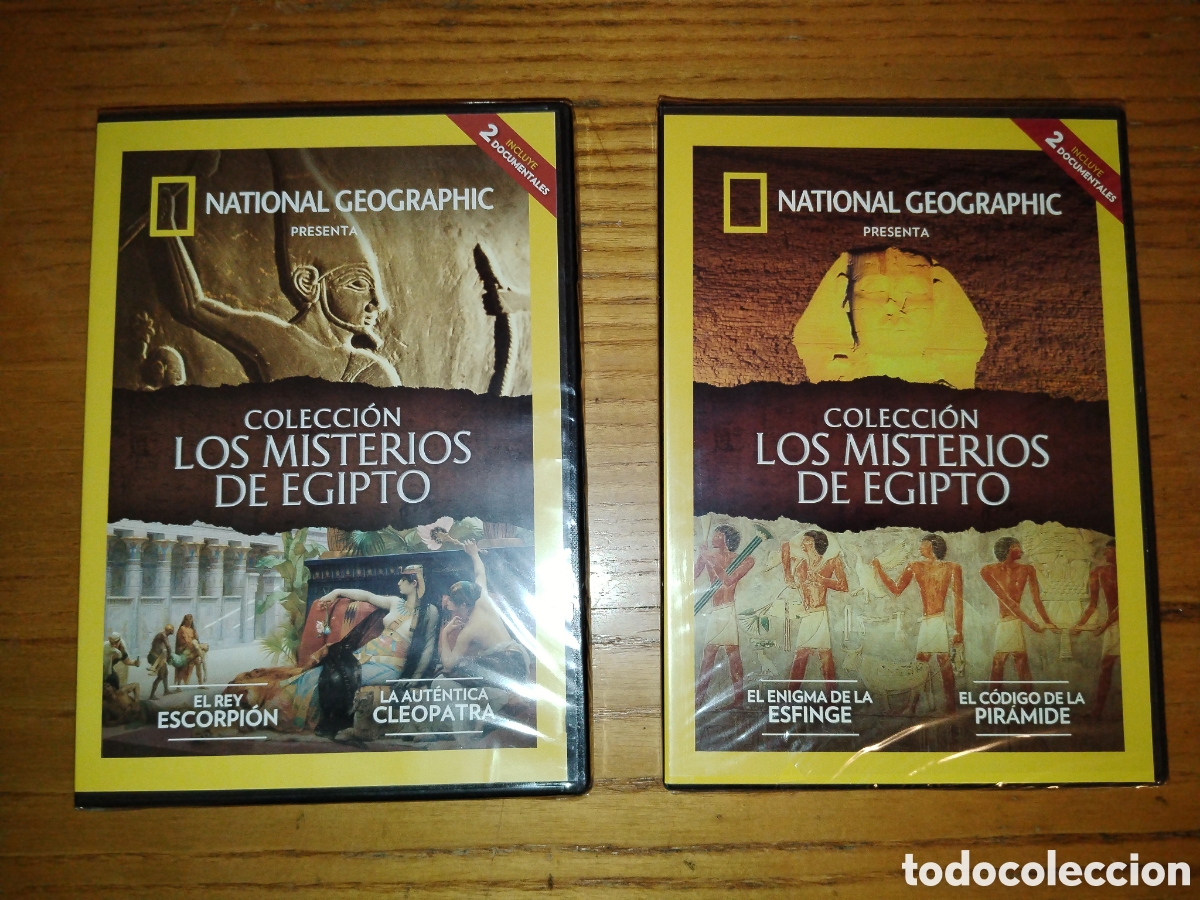 Libros de segunda mano: Los misterios de Egipto. Dos DVDs - Foto 1