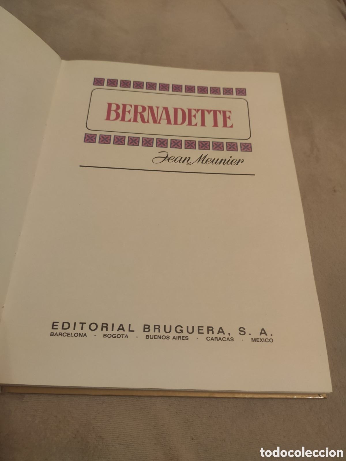 Libros de segunda mano: Bernadette. A&ntilde;o 1973 - Foto 4