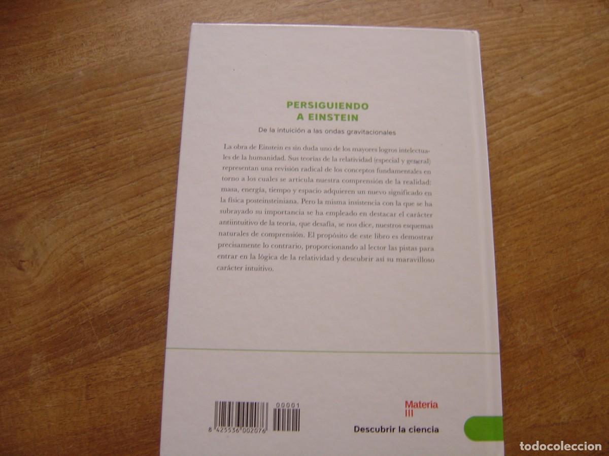 Libros de segunda mano: PERSIGUIENDO A EINSTEIN. DESCUBRIR LA CIENCIA. BATISCAFO SL. 2016. NUEVO. - Foto 6