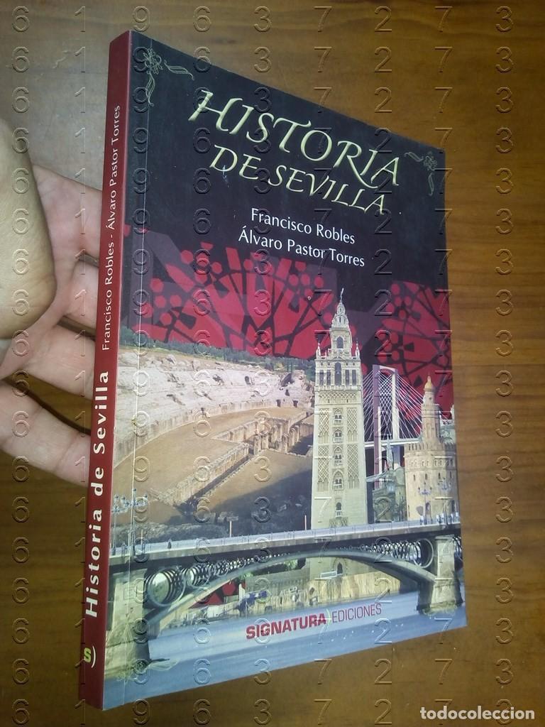 Libros de segunda mano: HISTORIA DE SEVILLA FRANCISCO ROBLES 212PG U32 - Foto 1