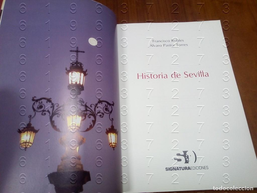 Libros de segunda mano: HISTORIA DE SEVILLA FRANCISCO ROBLES 212PG U32 - Foto 2