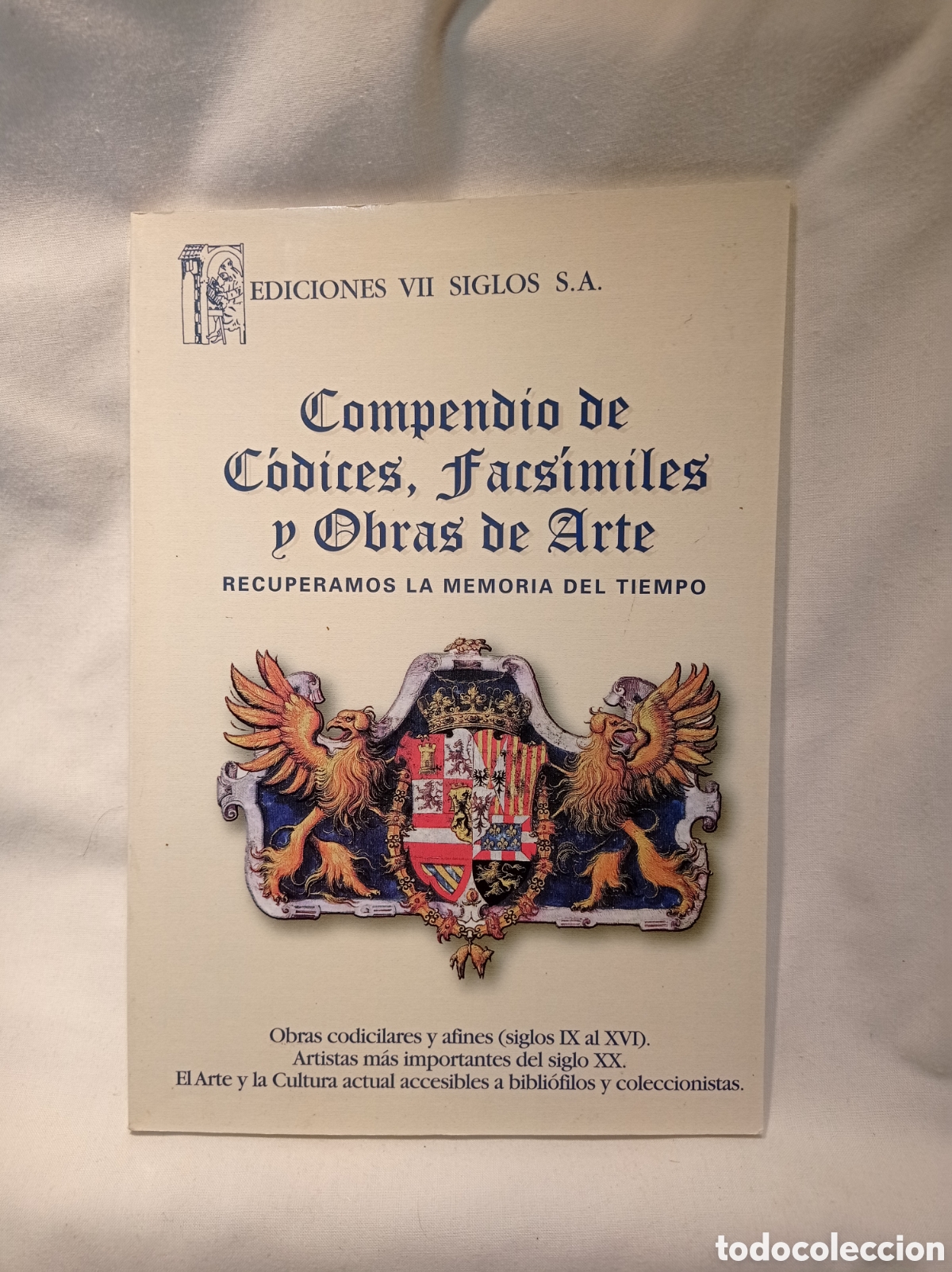 Libros de segunda mano: COMPENDIO DE C&Oacute;DICES, FACS&Iacute;MILES Y OBRAS DE ARTE - Foto 1