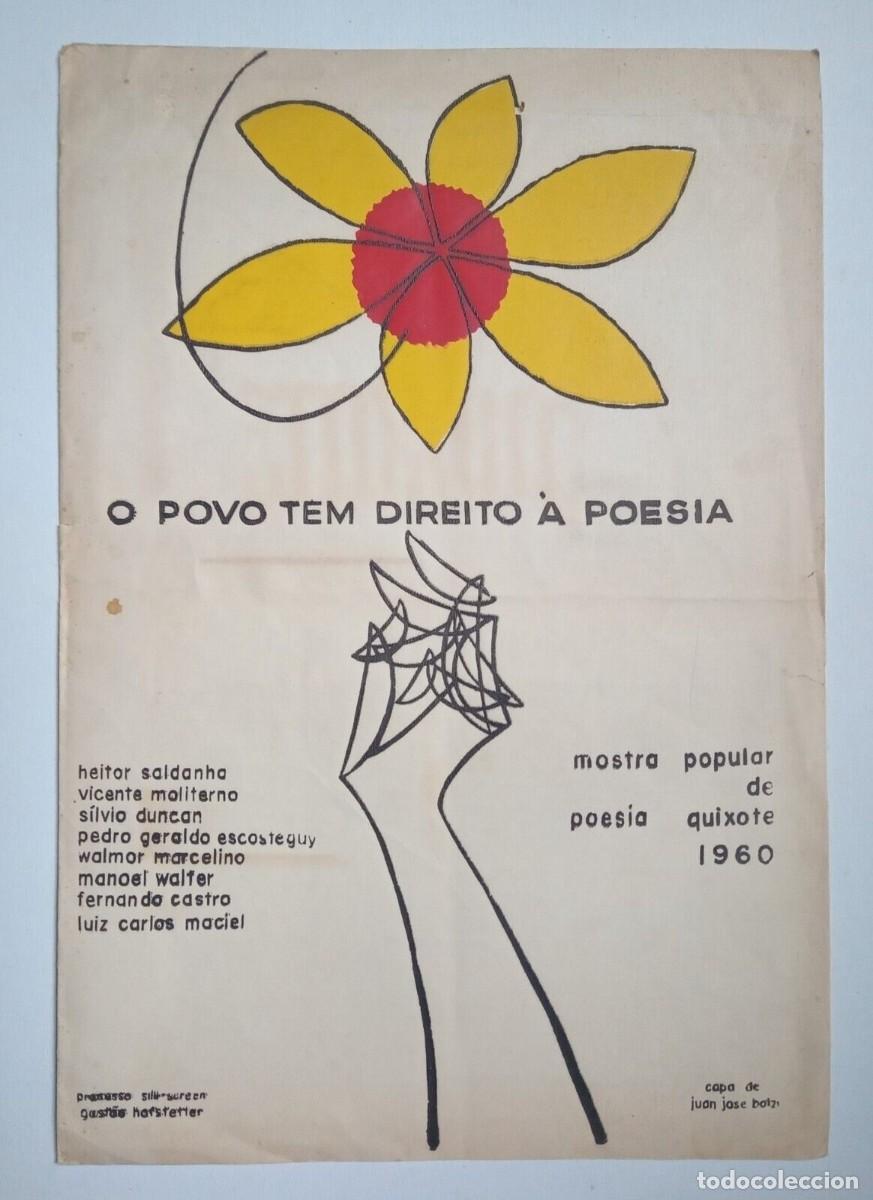 Libros de segunda mano: O Povo tem Direito &agrave; Poesia - Mostra Popular de Poes&iacute;a Quijote - (1960) -